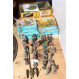 Collection of Del Prado soldiers and military Airfix models