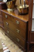 Late 19th Century/Early 20th Century chest of two short above two long drawers