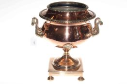 Victorian polished copper urn/planter (no lid)