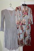 Two 1940's/50's ladies dresses