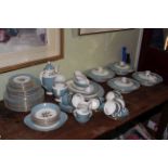 Royal Doulton 'Rose Elegans' tea and dinner ware (seventy plus pieces)