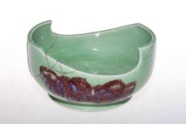Chinese green glazed bowl (a/f)