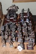 Collection of Royal Hampshire metal soldier figures