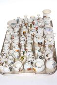 Assorted Goss crested china