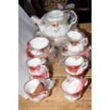Twenty-two piece Royal Albert Old Country Roses tea set