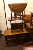 Old Charm miniature gate leg table,