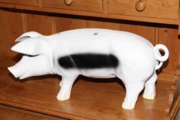 Novelty model of a pig