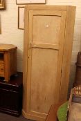 Pine and ply corner wardrobe