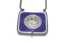 Silver medal,