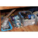Collection of Star Wars toys, characters, DVDs,