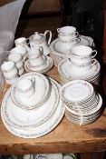 Royal Albert Belinda tea and dinnerware