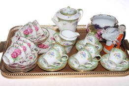 Aynsley coffee set, part tea set,