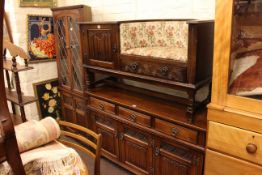 Old Charm three door sideboard,