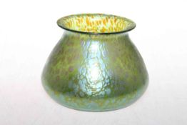 Lustre art glass vase
