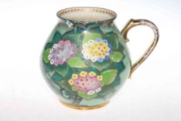 Carlton ware flower decorated jug
