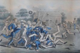 AFTER ROBERT CRUIKSHANK, FOOT BALL, engraved by George Hunt, pub.