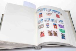 Stamp album and stamps