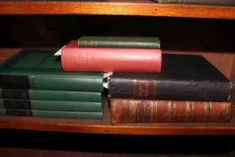 Books: Eight volumes including Atkinson,