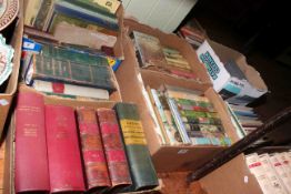 Books: Seven boxes of topographical and other interest including The New Naturalist volumes,