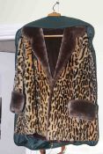 WITHDRAWN Ladies leopard skin coat with certificate