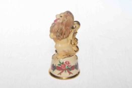 Royal Worcester Bowes Lyon commemorative candle snuffer