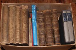 Books: Twelve volumes of Yorkshire and Thomas Bewick interest,