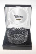 Boxes Waterford crystal fruit bowl