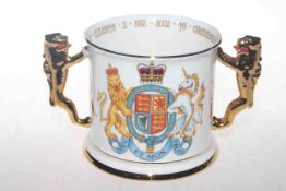 Large Paragon limited edition of 300 Queen Elizabeth II Golden Jubilee loving cup