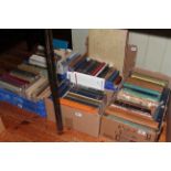 Books: Five boxes of mostly North Country topographical and historical interest