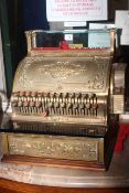 National brass cash register