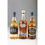 Bowmore Islay 15year old Single Malt Scotch Whisky 40% vol 70cl with carton, Glen Moray Single