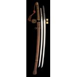 TWO JAPANESE SWORDS (KATANA AND TACHI)