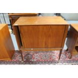 A mid 20th century Philips teak TV cabinet