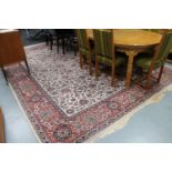 A Tabriz design carpet,