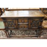 A period style oak sideboard