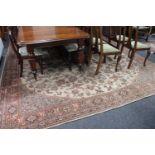 A twentieth century floral Axminster carpet,
