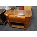 A mid twentieth century walnut cased record player CONDITION REPORT: Additional