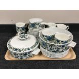 A tray of Midwinter table ware