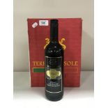 Twelve bottles of Terre del Sole Syrah Italian wine (2 boxes)