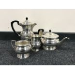 A four piece Garrard & Company of Regent Street,