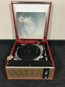 A mid 20th century Ultra table top record player,