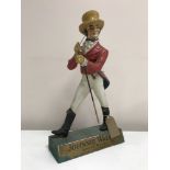 An original mid twentieth century Johnnie Walker advertising figure, height 40 cm.