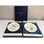 A large collection of series and collector's plates including Royal Worcester The Birds of Dorothy