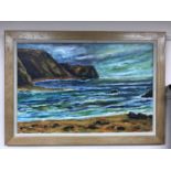 Ian Anderson : Durgal Dower, oil on board, signed, dated '97, framed.