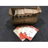 A box of vintage seven series ordnance survey maps