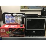 A professional JVC XL-SV22BK karaoke system,