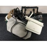 A box of lady's leather hand bags, Radley,