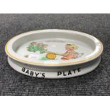 A Shelley Mabel Lucy Attwell baby plate