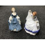 Two Royal Doulton figures - Hillary HN 2335 and Pamela HN 3223