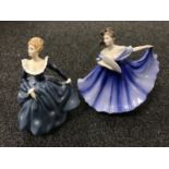 Two Royal Doulton figures - Fragrance HN 2334 and Elaine HN 2791